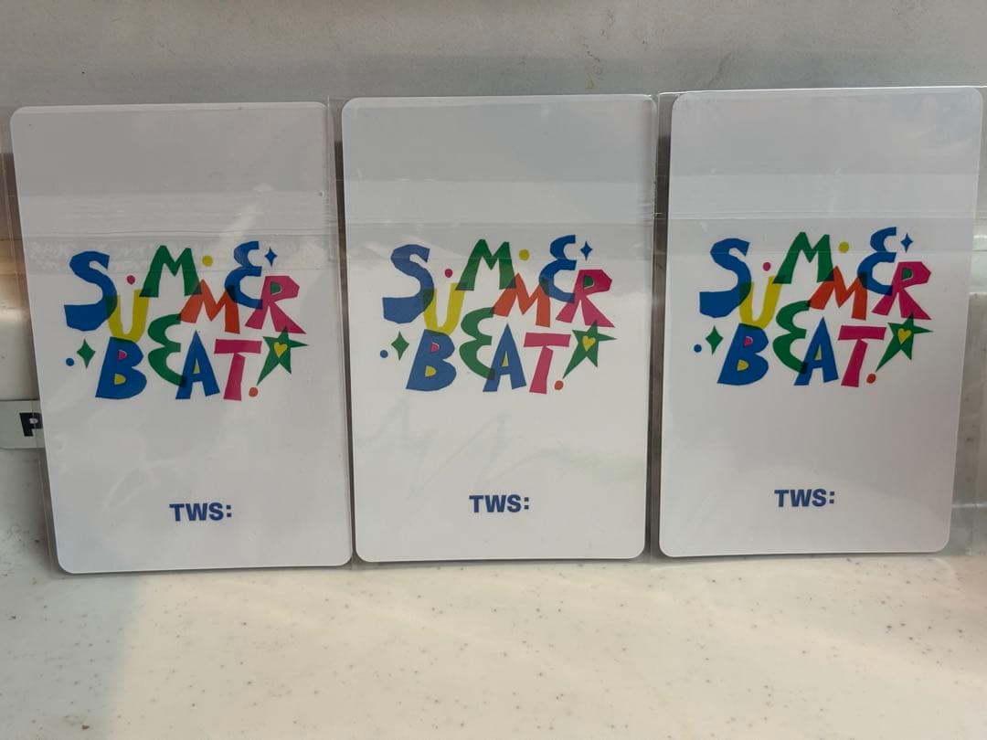 TWS SUMMER BEAT シニュ トレカ3枚セット - メルカリ