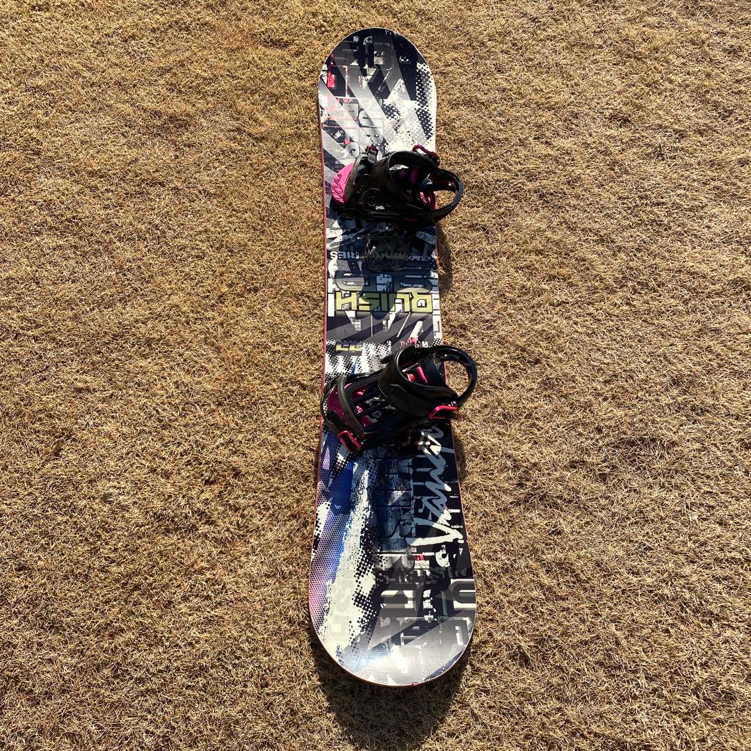 スノーボード154cm ビンディング付き