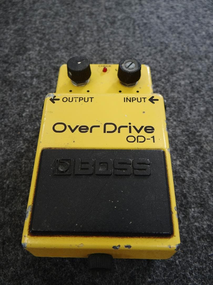 Japan Vintage / 名器 BOSS OD-1 オーバードライブ箱付