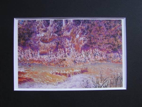 アントニオ・ムニョス・デグライン、ピエドラ川、新品額装付、画集画