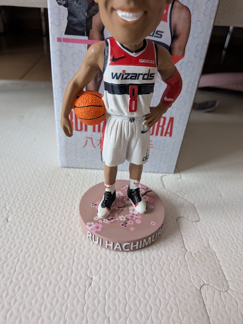八村塁 フィギュア ボブルヘッド NBAワシントンウィザーズ - メルカリ