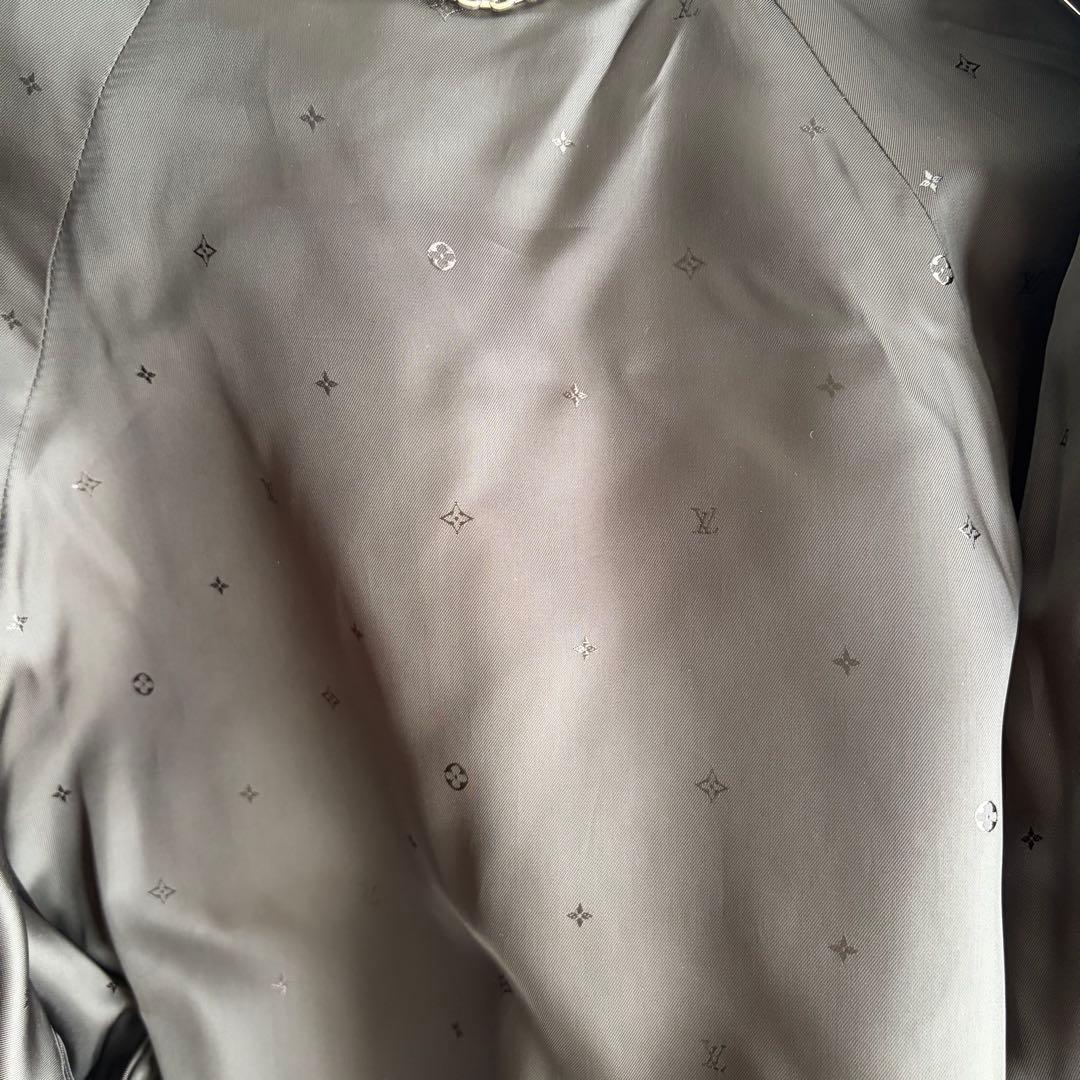 美品✨】ルイヴィトン スカジャン エンブロイダリー ジップアップ 黒