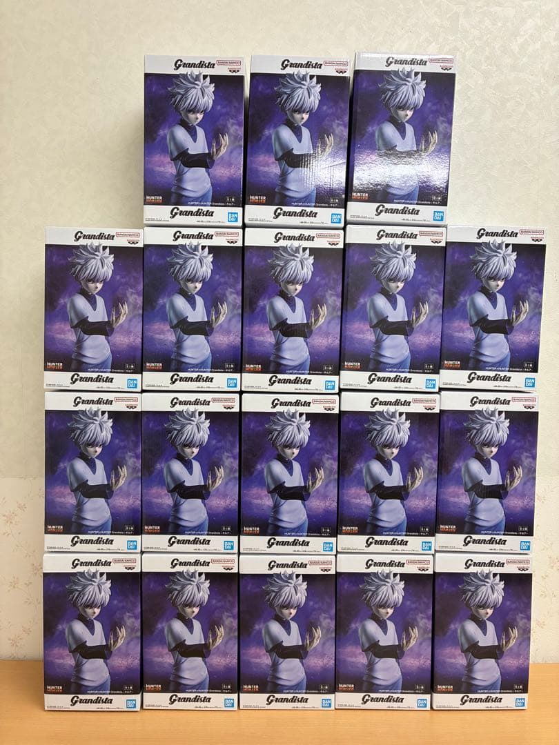 HUNTER×HUNTER Grandista キルア　18個セット