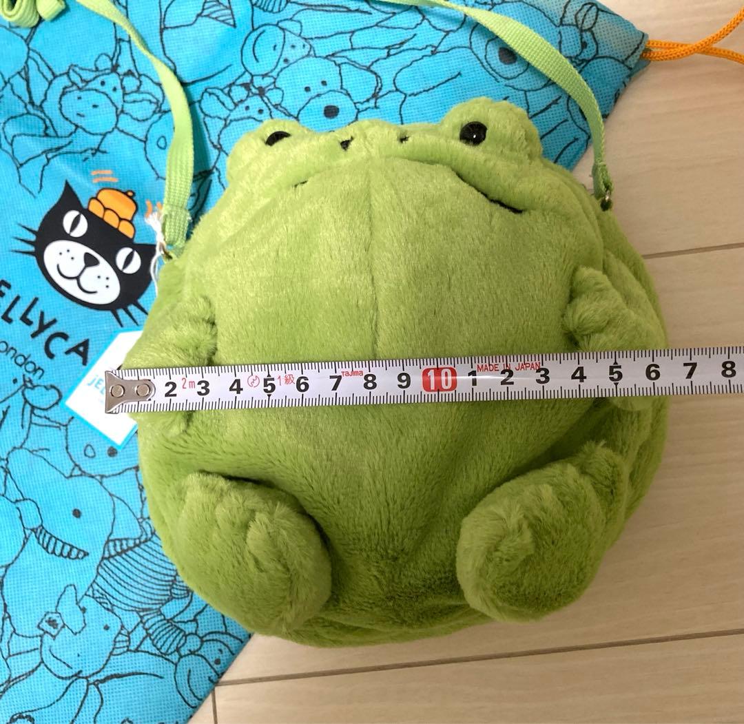 新品 jELLYCAT ジェリーキャット バッグ ポシェット カエル frog