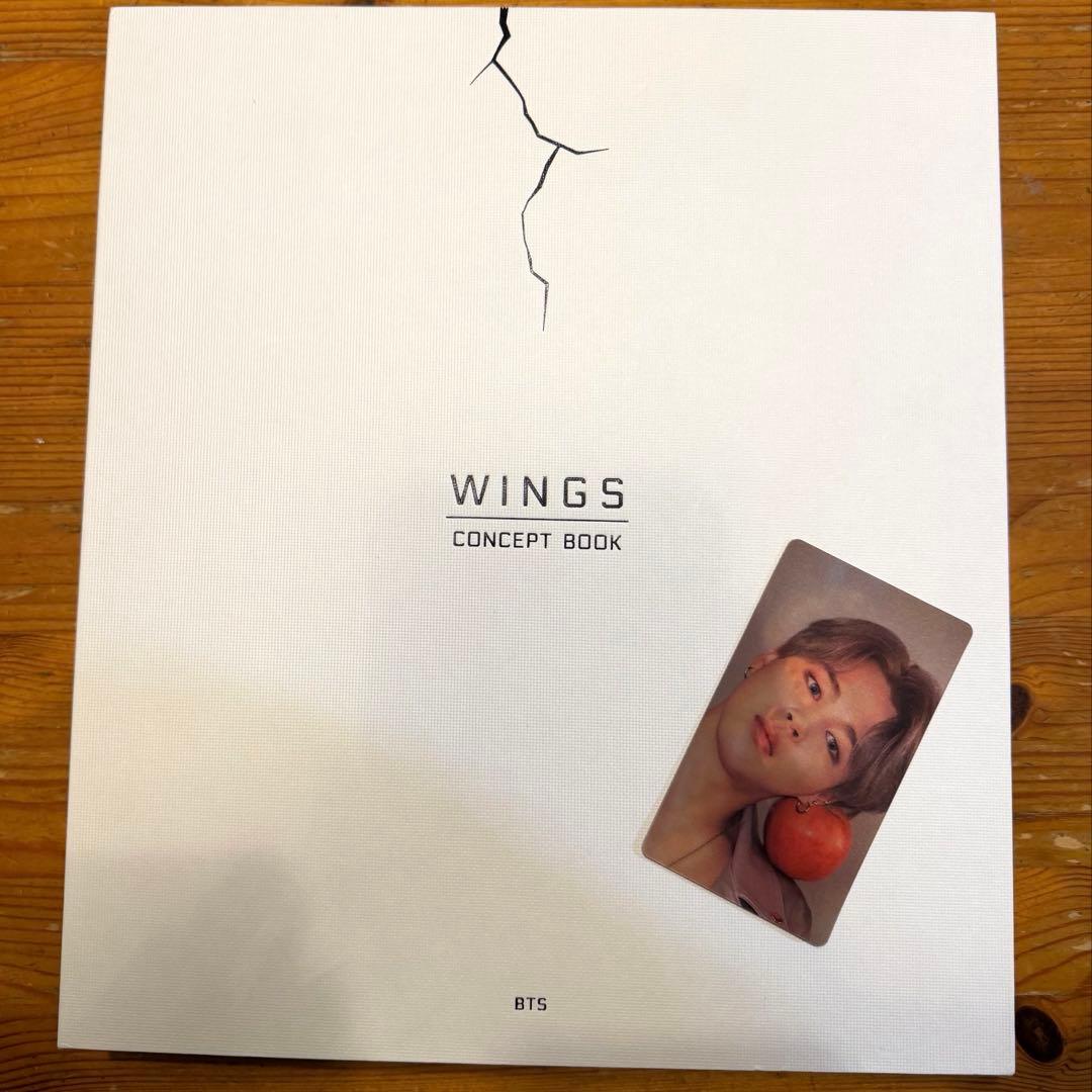 BTS WINGS CONCEPT BOOK ジミン フォトカード付き