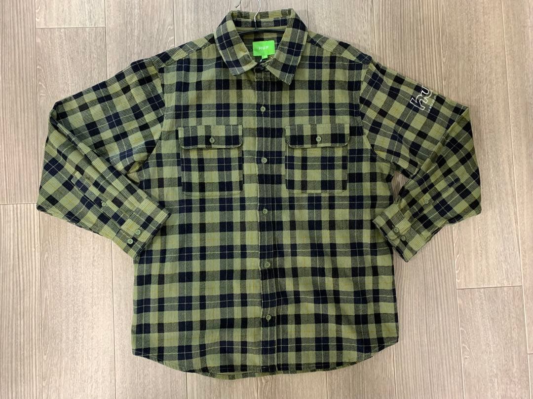 HUF コーデュロイシャツ