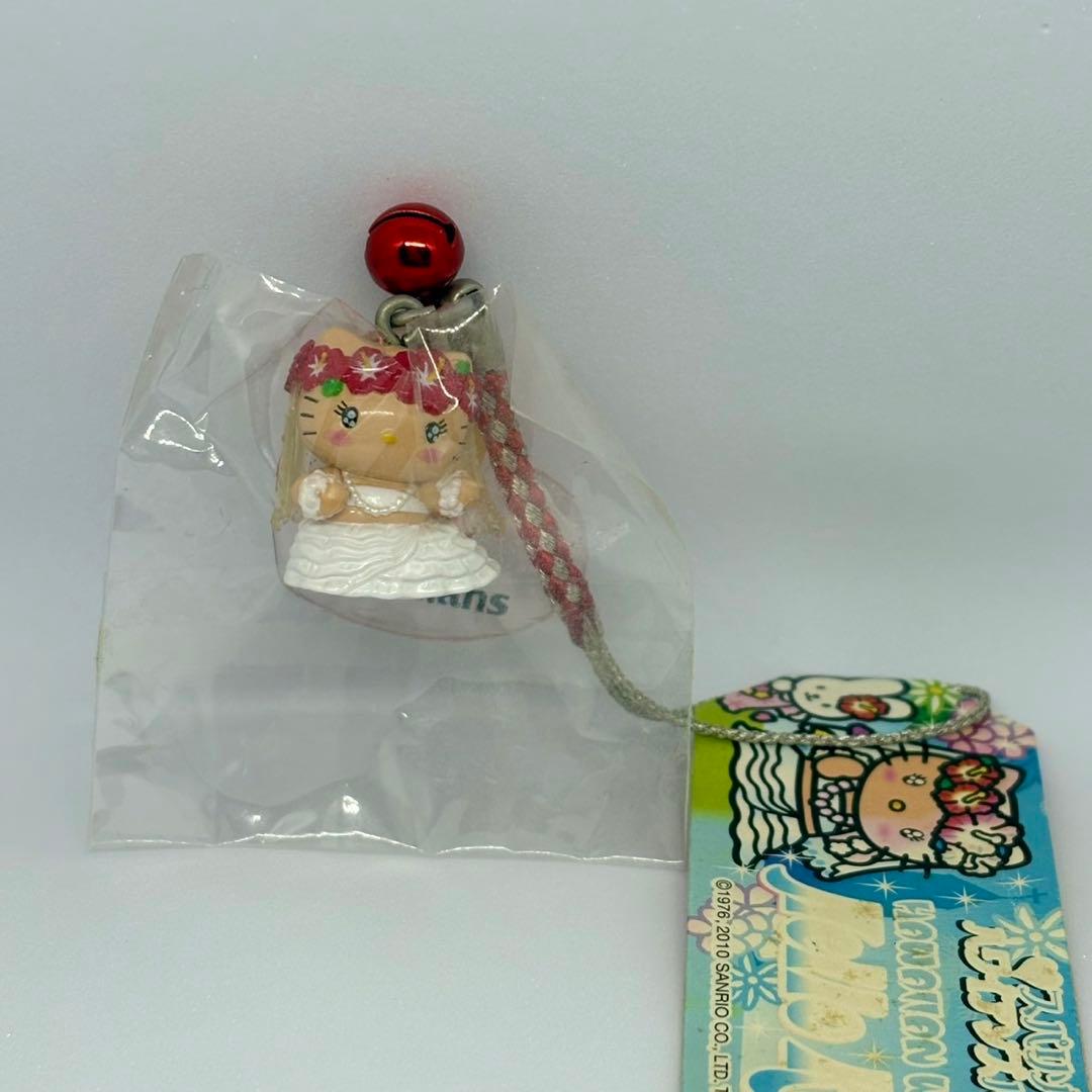 激レア　タグ付　ご当地　ハローキティ　ストラップ　日焼け　ハワイアンズ　2010
