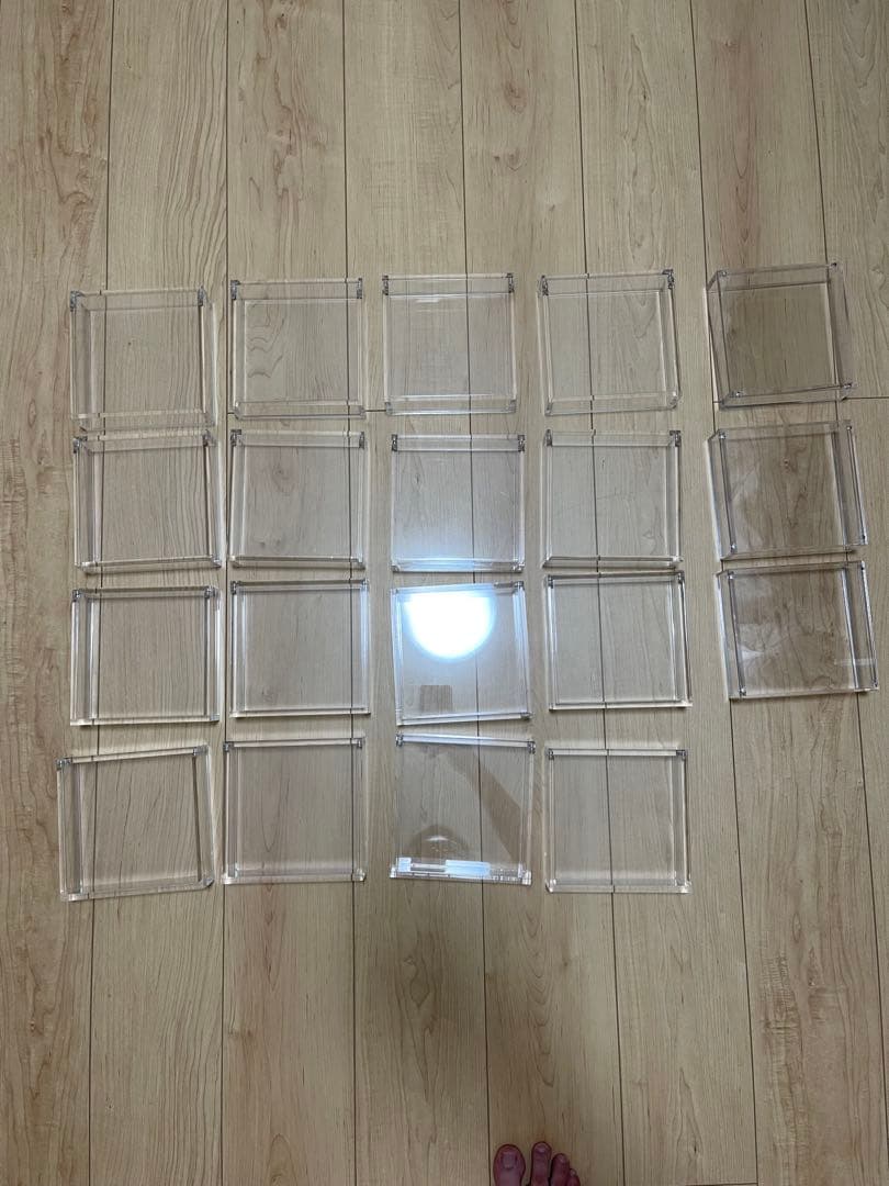 あきら　アクリル製　ボックスローダー 19個セット　UVカット 受注生産】厚み5mm UVカットアクリル製ボックスローダー 【ポケモン