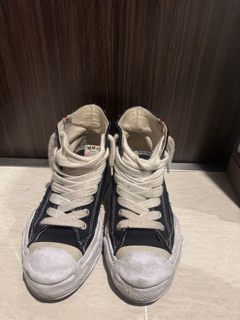 Maison MIHARA YASUHIROハイカットスニーカー Maison MIHARA YASUHIRO - メゾンミハラヤスヒロハイカットスニーカー