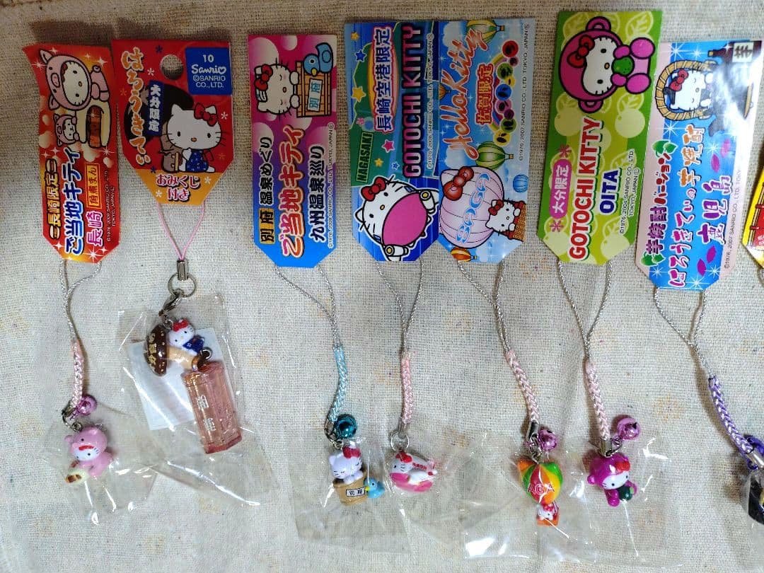 ご当地キティ　根付　ストラップ　73個 HELLO KITTY根付 | 友禅工芸すずらん online shop