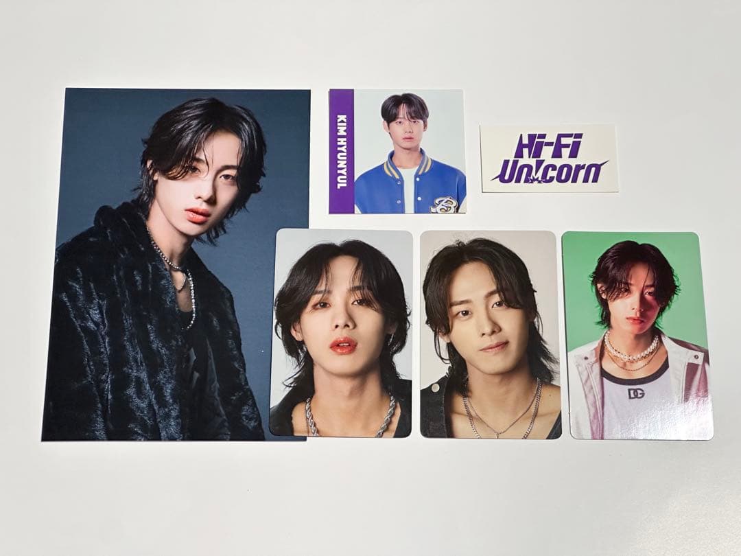 Hi-Fi Un!corn ヒョンユル U&I ツアー ポストカード ステッカー - メルカリ