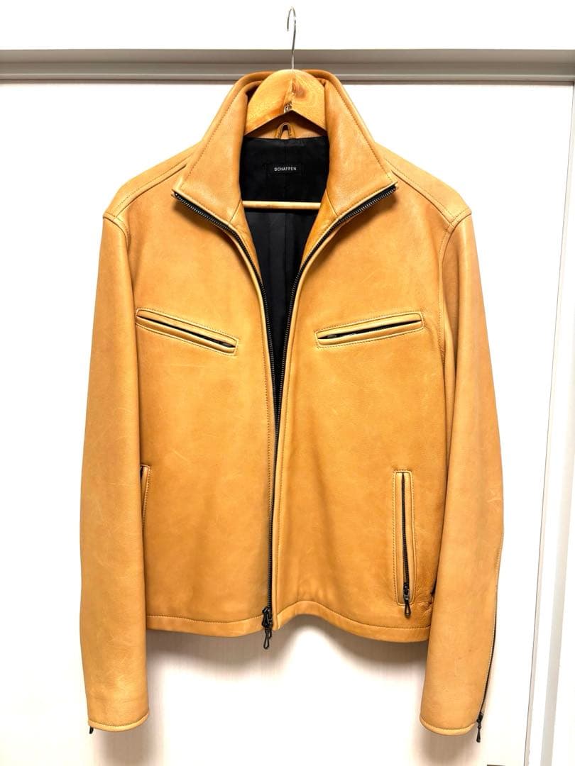 I*S様 SCHAFFEN 羊革 レザージャケット