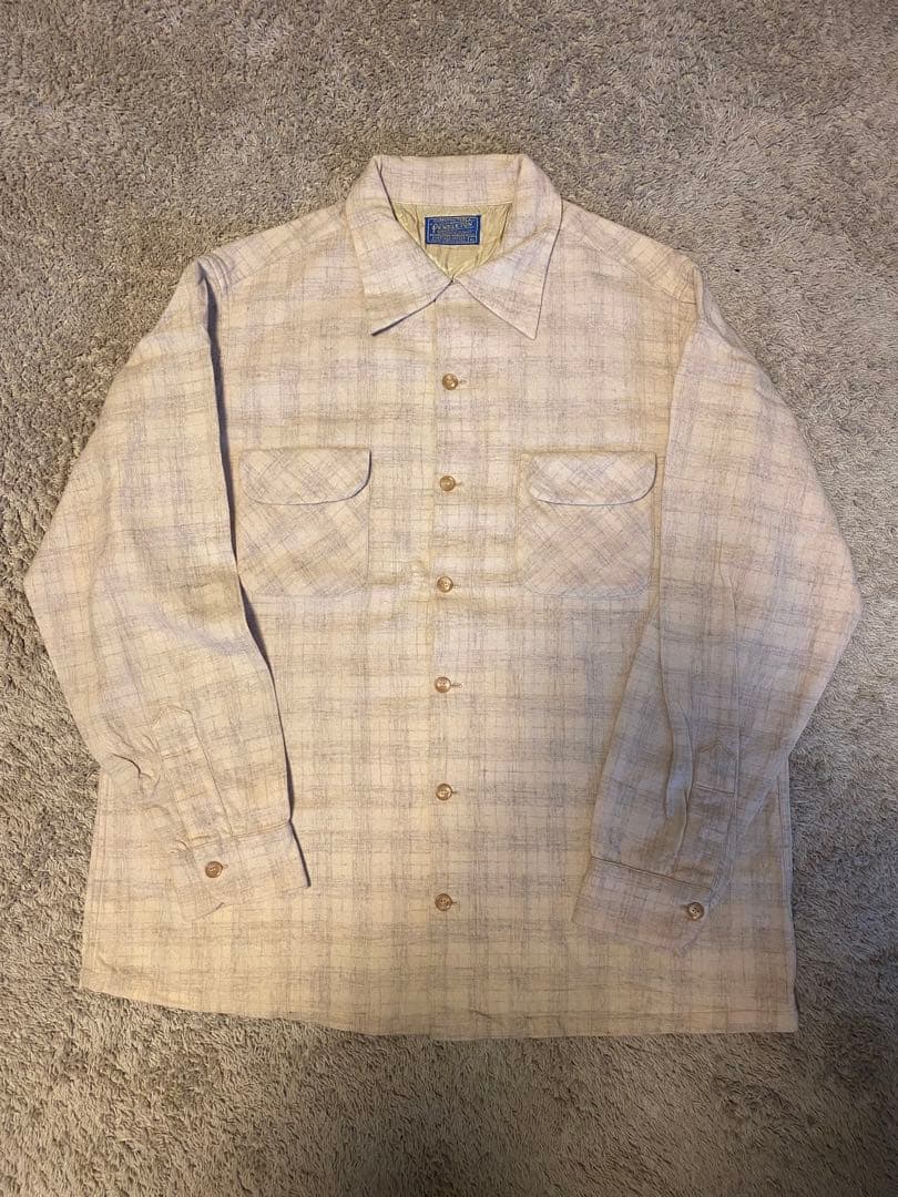 美品貴重50sペンドルトンウールシャツ