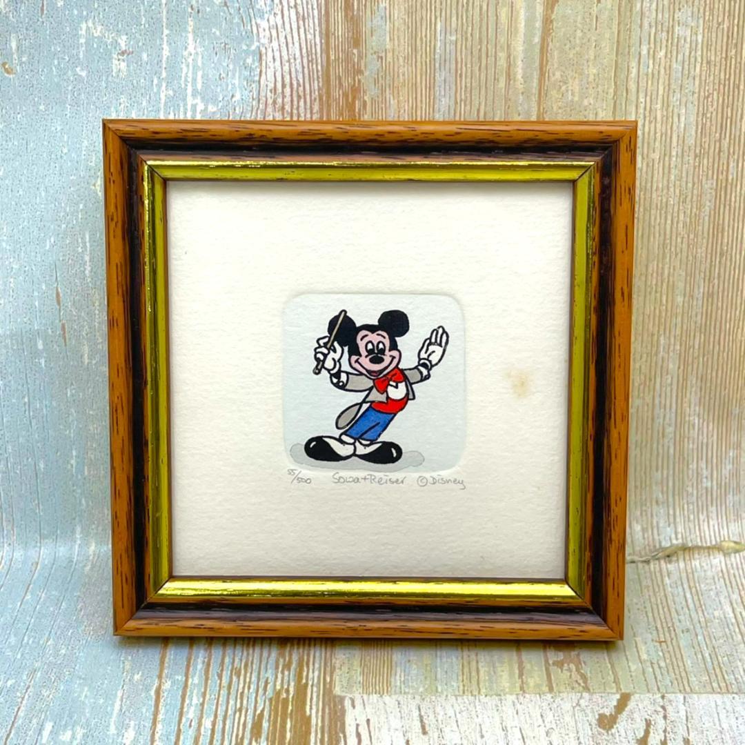 限定500枚☆ミッキーマウス 指揮者ミッキー エッチング銅版画 - メルカリ