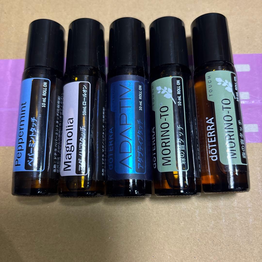 ドテラ　ロールオン５本 楽天市場】＼10%OFF／ 大人気の ドテラ アロマオイル ローズ タッチ