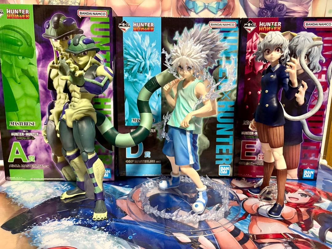 HUNTER×HUNTER 一番くじ フィギュア メルエム キルア ピトー - メルカリ
