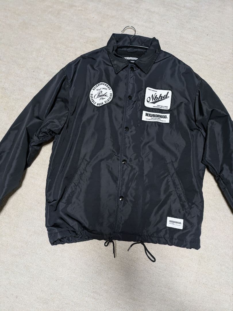 NEIGHBORHOOD　 ブラック ナイロンジャケット