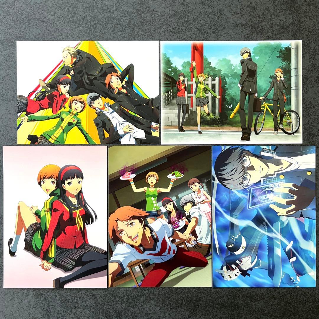 ✴︎希少✴︎ペルソナ4 イラストカード 鳴上悠 堂島菜々子 天城雪子