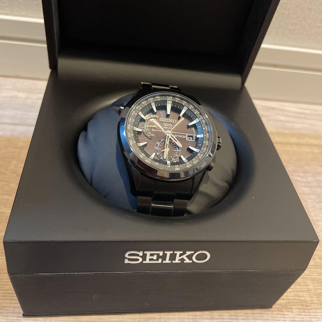 2次電池交換済】SEIKO ASTRON 7X52 チタンバンド - メルカリ