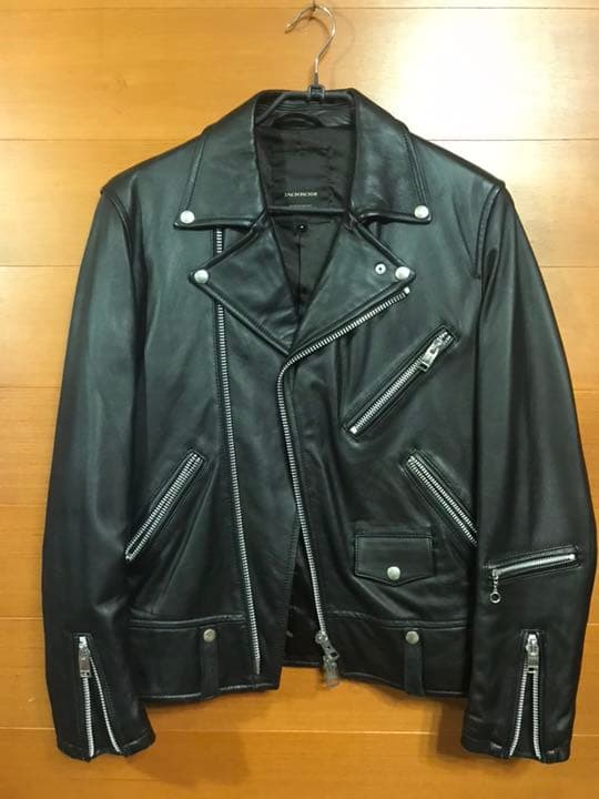 JACKROSE ダブルライダースラムレザージャケット セール】JE LAMB LEATHER DOUBLE RIDERS 24（ライダースジャケット