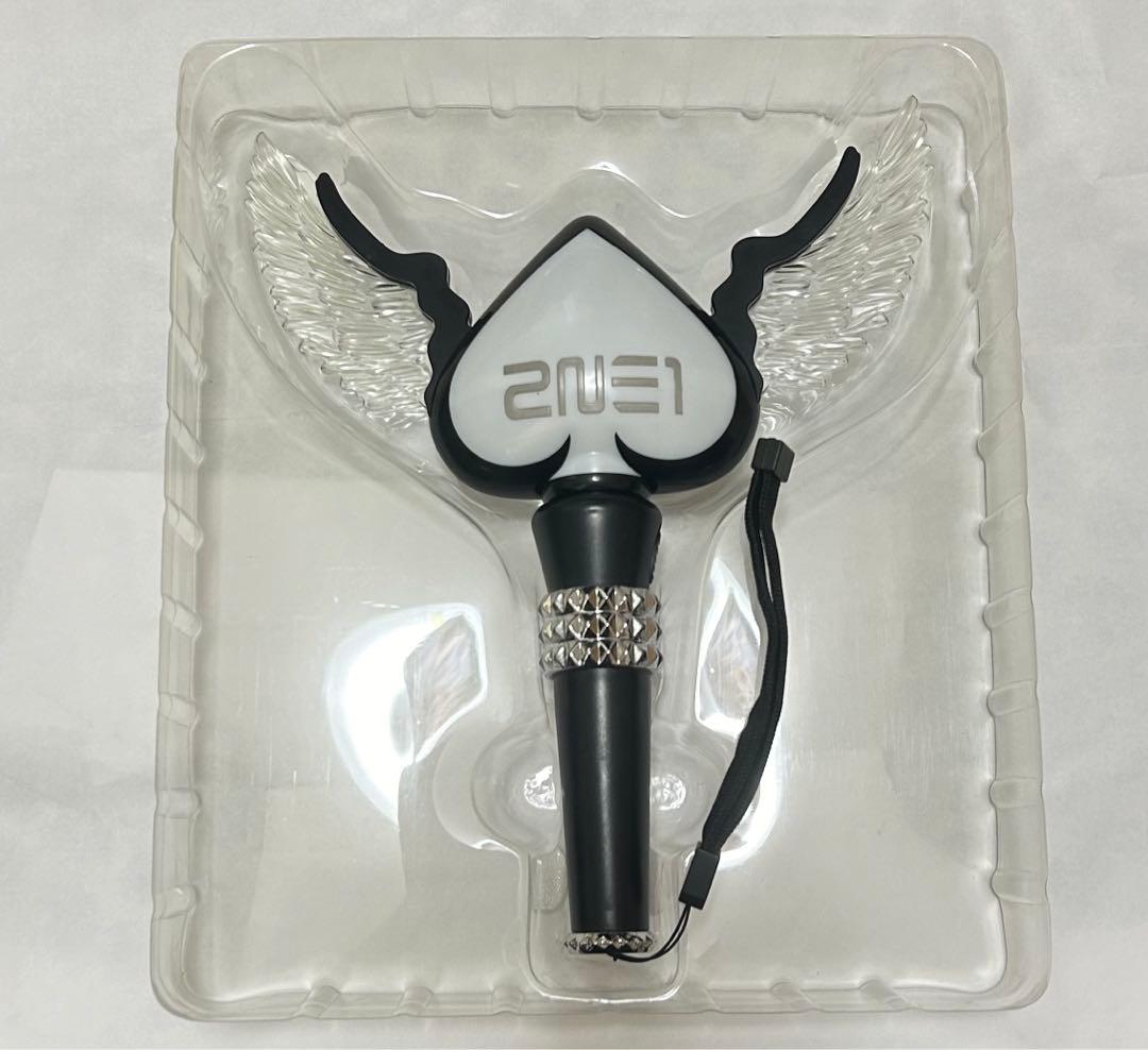 2NE1 公式 ペンライト ウィング ハート 初期 YG レア 廃盤」箱付き