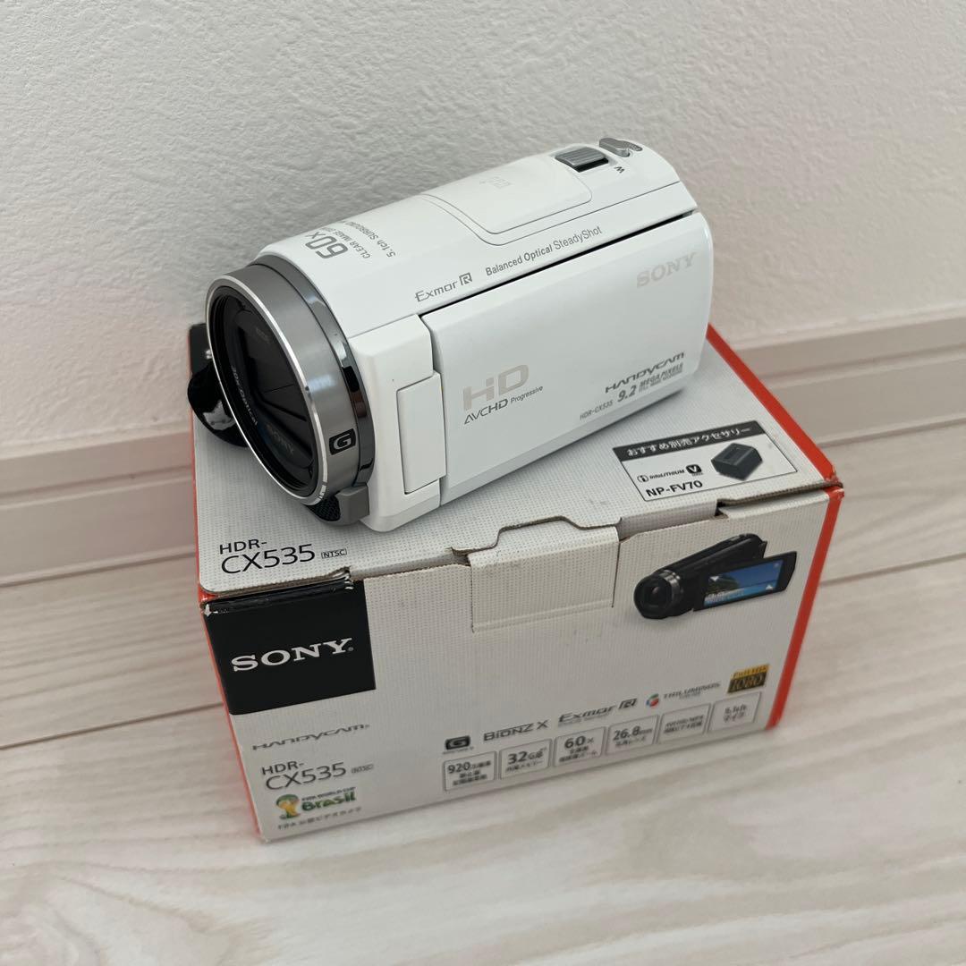 ビデオカメラ SONY Handycam HDR-CX535