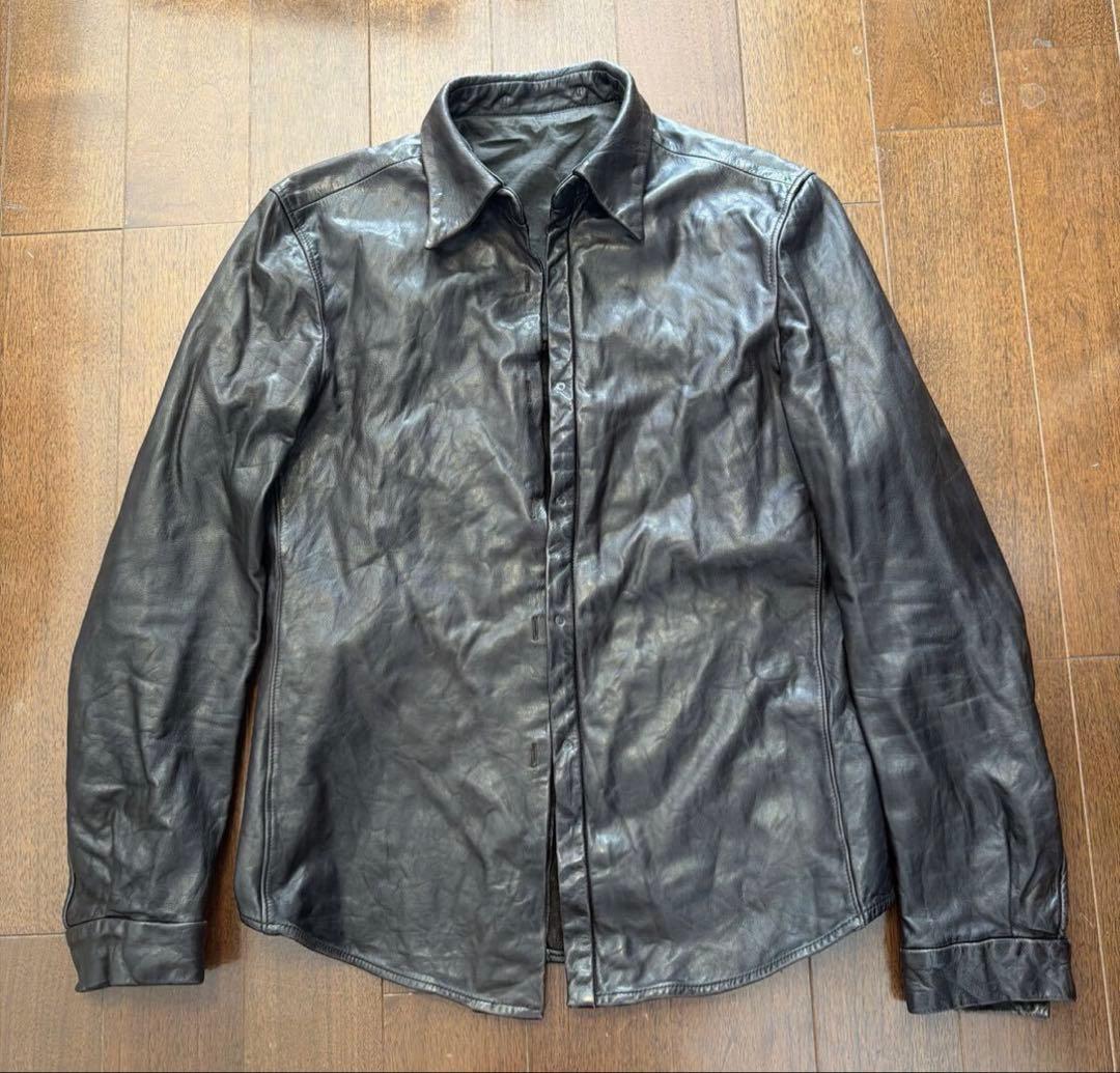 c diem　カルペディエム　レザーシャツ