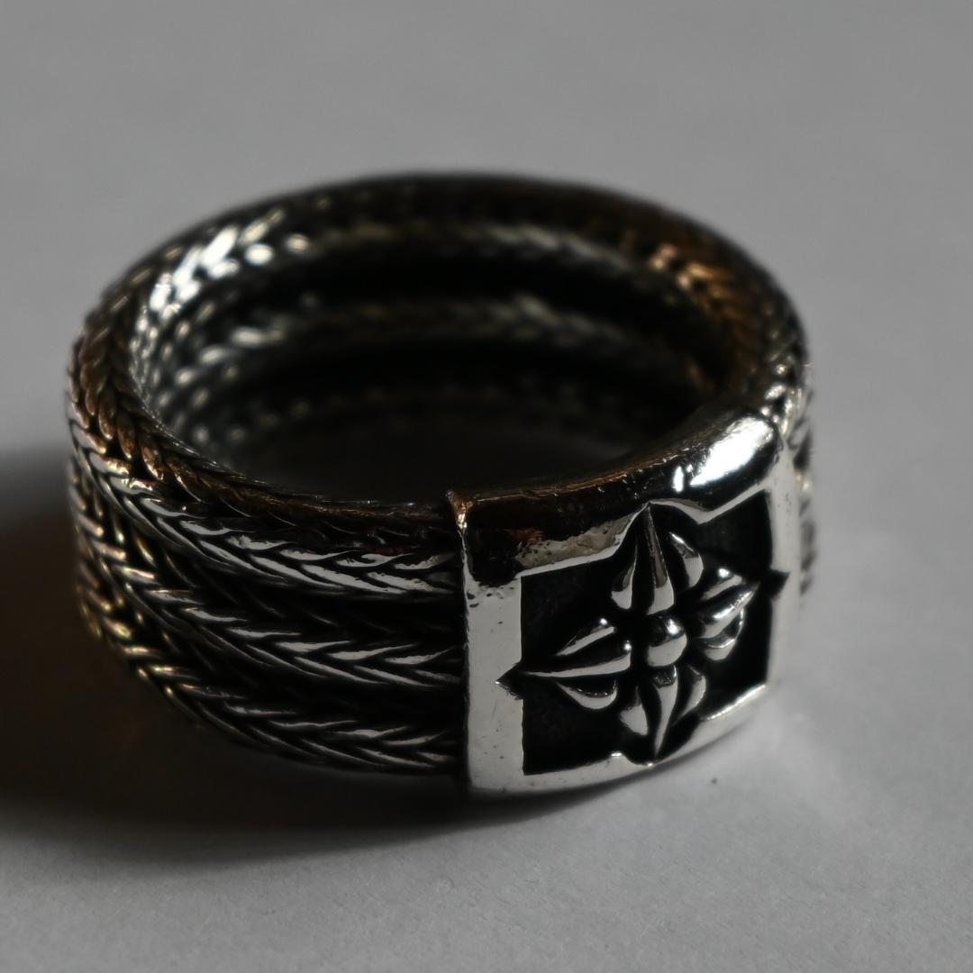 値下げ中！SHAMBALLA 編み込み リング