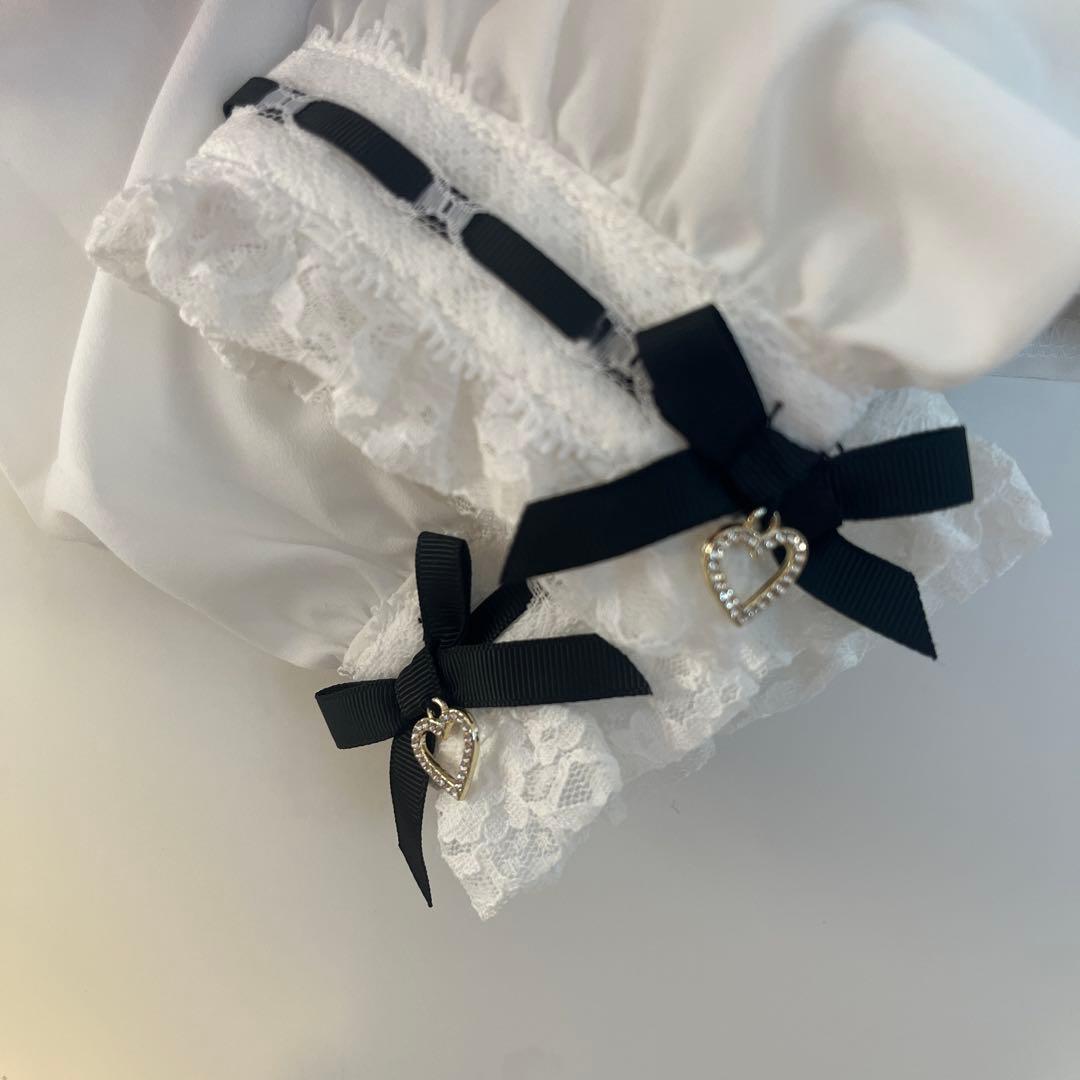 リズリサ 3つリボンフロントチョーカーブラウス - メルカリ