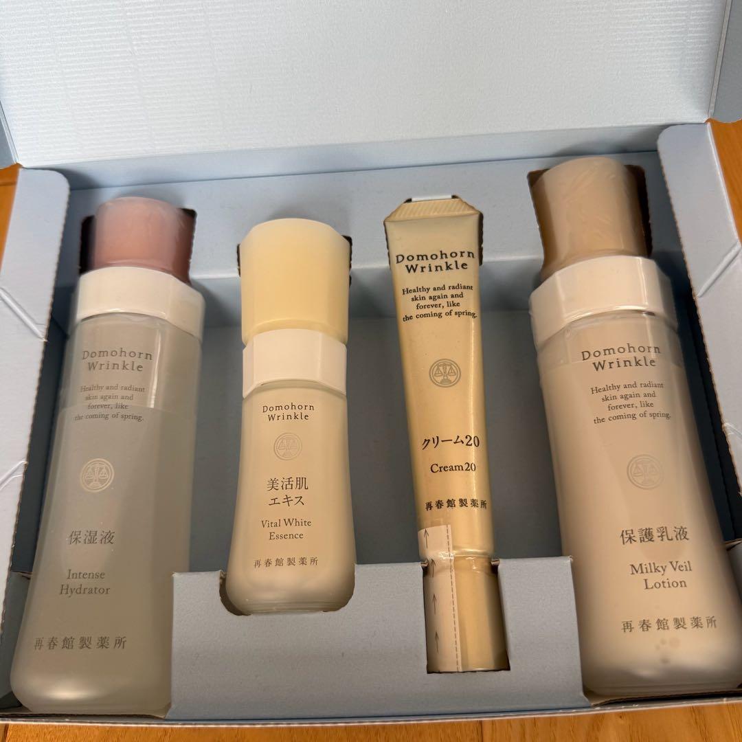 ドモホルンリンクル　4点セット　うち3点新品未開封