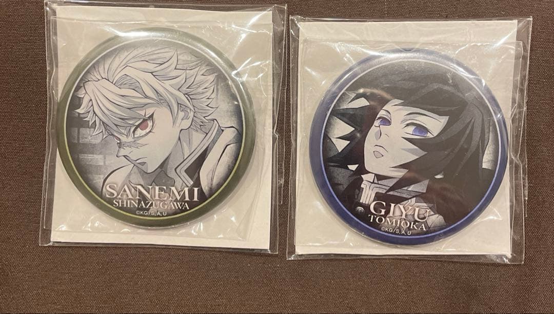 鬼滅の刃 ティザービジュアル 缶バッジ