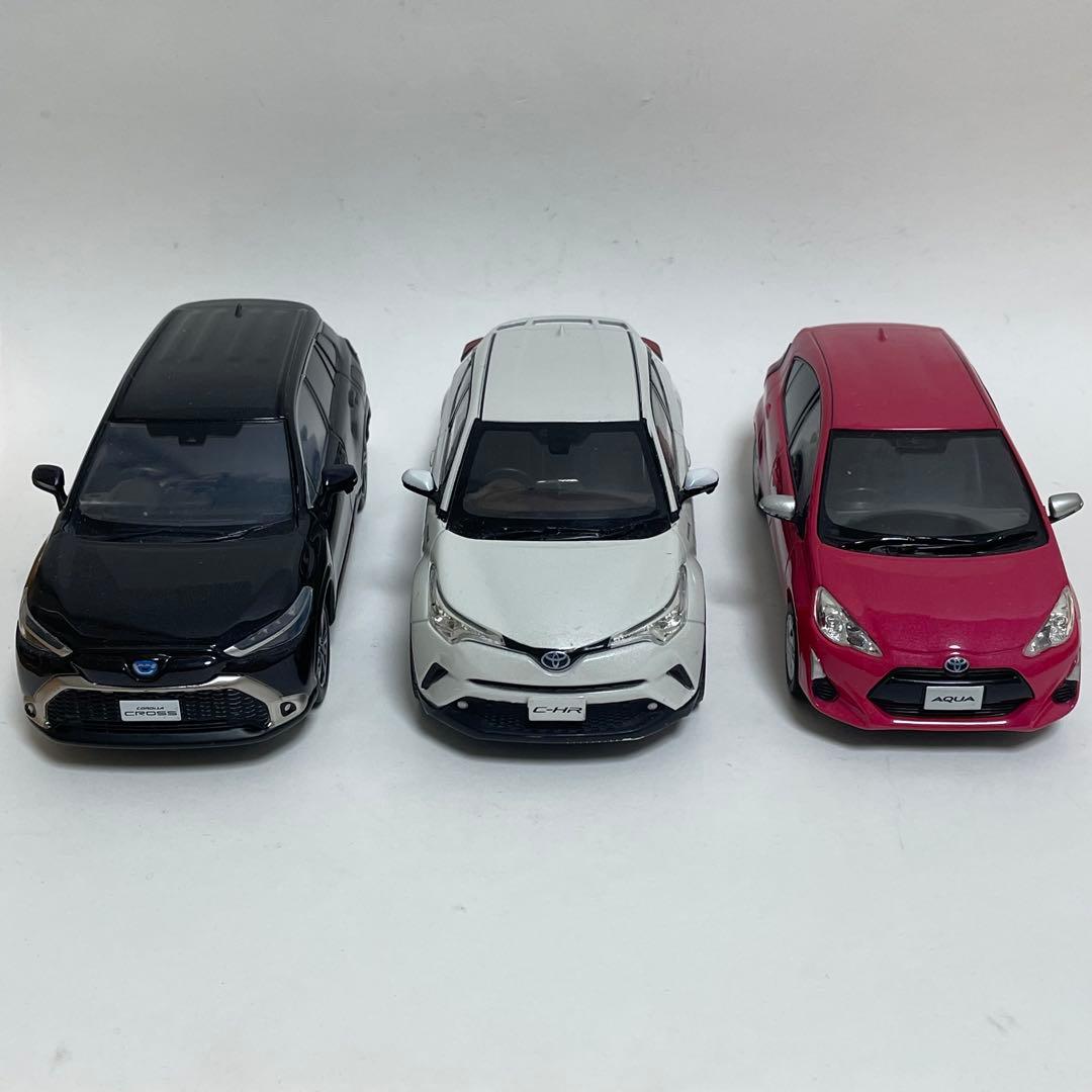 トヨタカラーサンプルミニカー 3台セット ハイストーリー 1/43 トヨタ ランドクルーザー250 ZX 2024 プラチナ