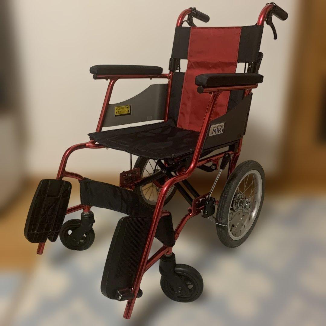 車椅子　MiKi PMS-2R MiKi/ミキ】 TRC-2 ティルト&リクライニング車椅子 ｜車いすの格安通販