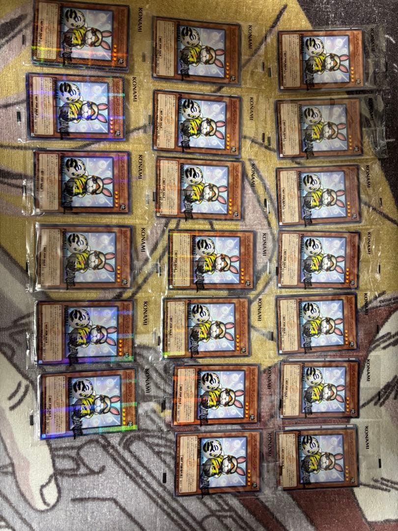 未開封 遊戯王OCG レスキューラビット、ネイマール×20 遊戯王OCG 遊戯王 eFootball コラボ ネイマール レスキューラビット