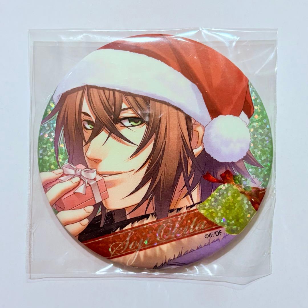 薄桜鬼 クリスマス 缶バッジ 沖田総司