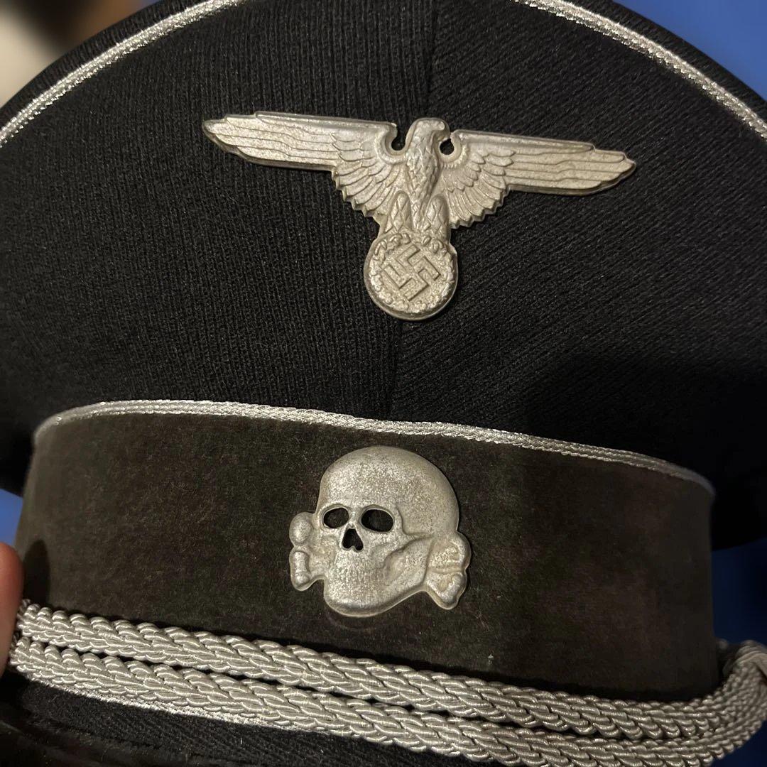 ヤンケ社製】アルゲマイネ将官制帽 実物生地 シュミット&ゾーン帽章