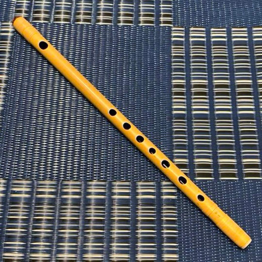 名工 金作 篠笛 唄用 天地巻 9本調子