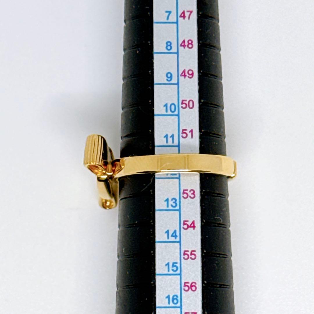 12号 美品 付属品付】FERRAGAMO ヴァラ リボン リング ゴールド - メルカリ