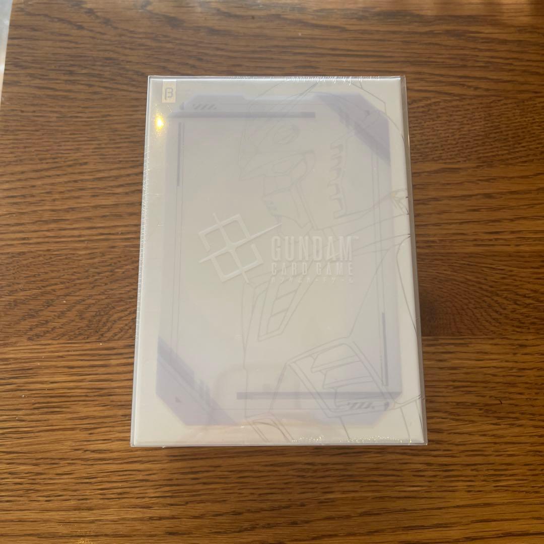 【未開封】GUNDAM カードボックス リミテッド　ver.β版【シュリンク付】