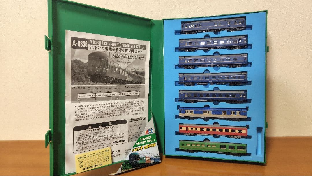 マイクロエース 夢空間 8両セット 入線整備】マイクロエース 24系 夢空間 - 新綱島検車区業務日誌