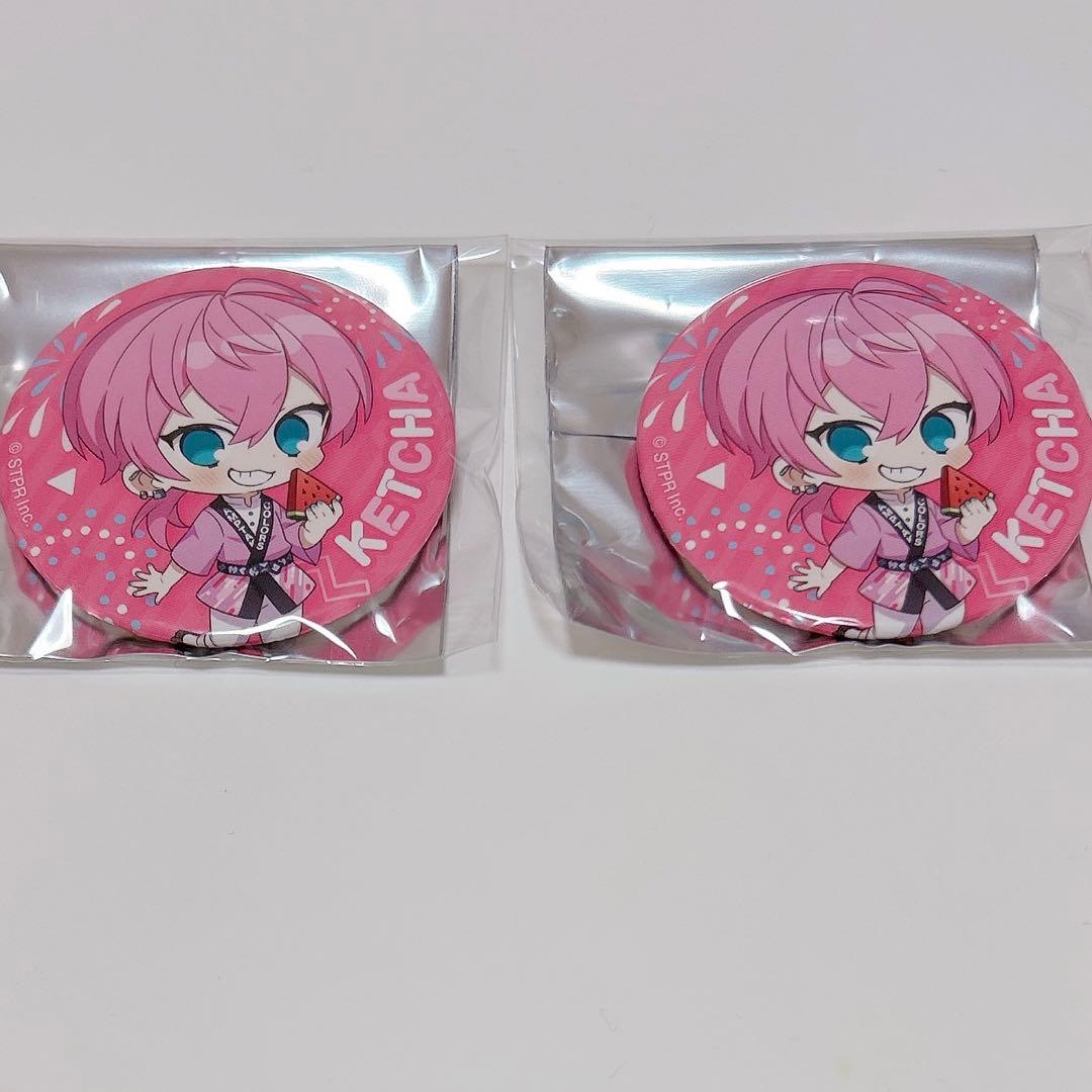 けちゃさん 缶バッジ - メルカリ