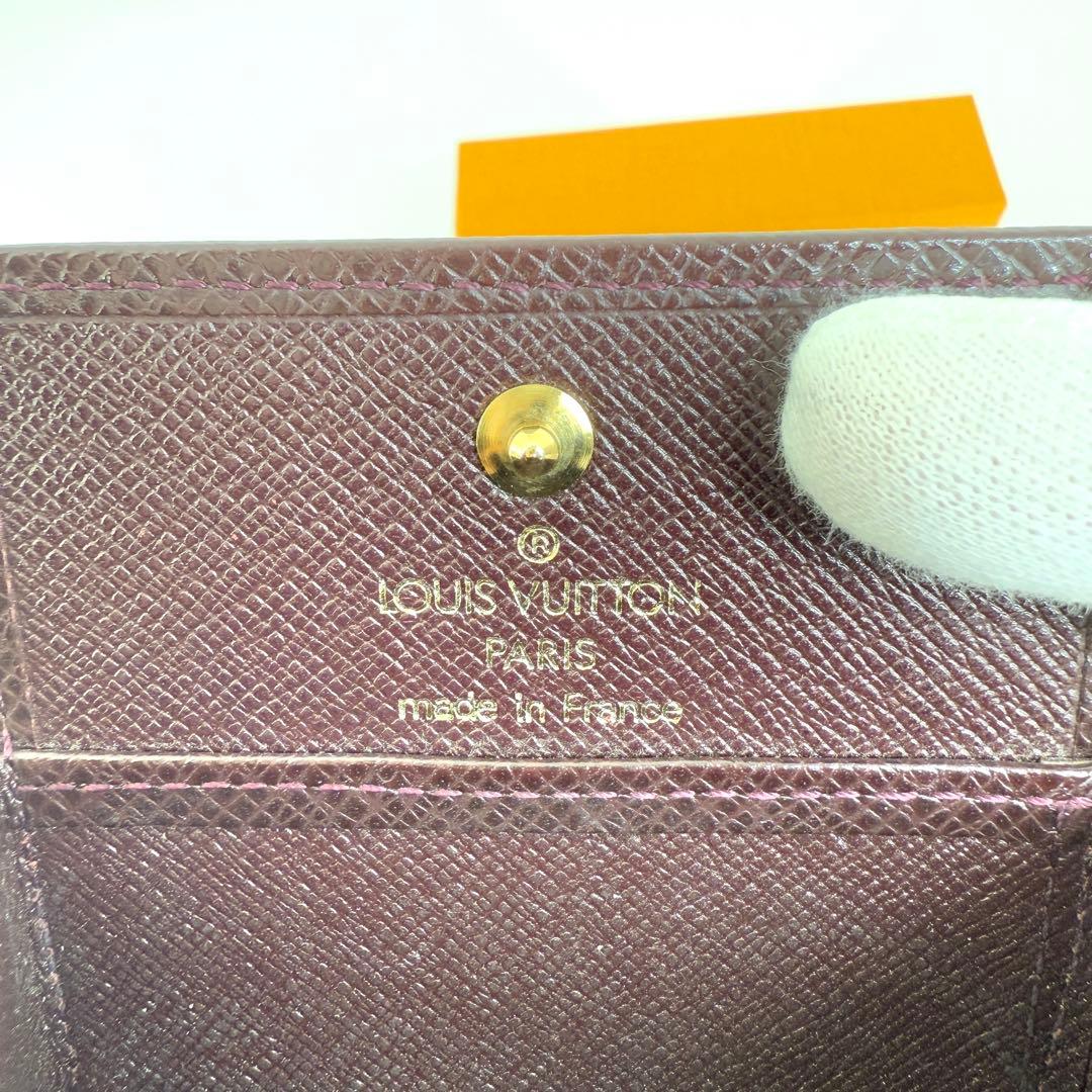 美品 ルイヴィトン タイガ コインケース ポルトモネ ボワット