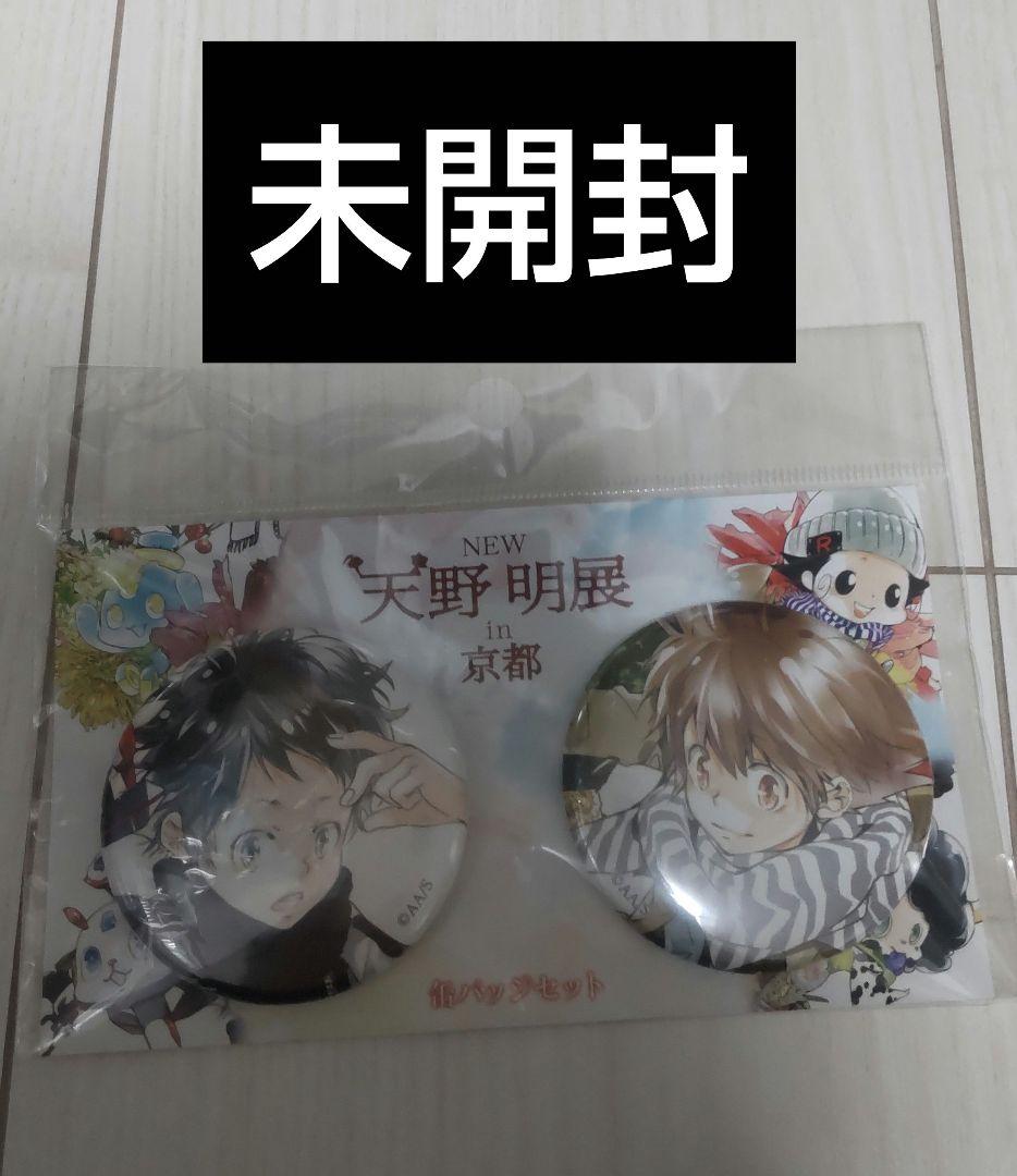 v*i様 天野明展in京都　沢田綱吉　ツナ　九ノ瀬宙太　缶バッジ　新品未開封