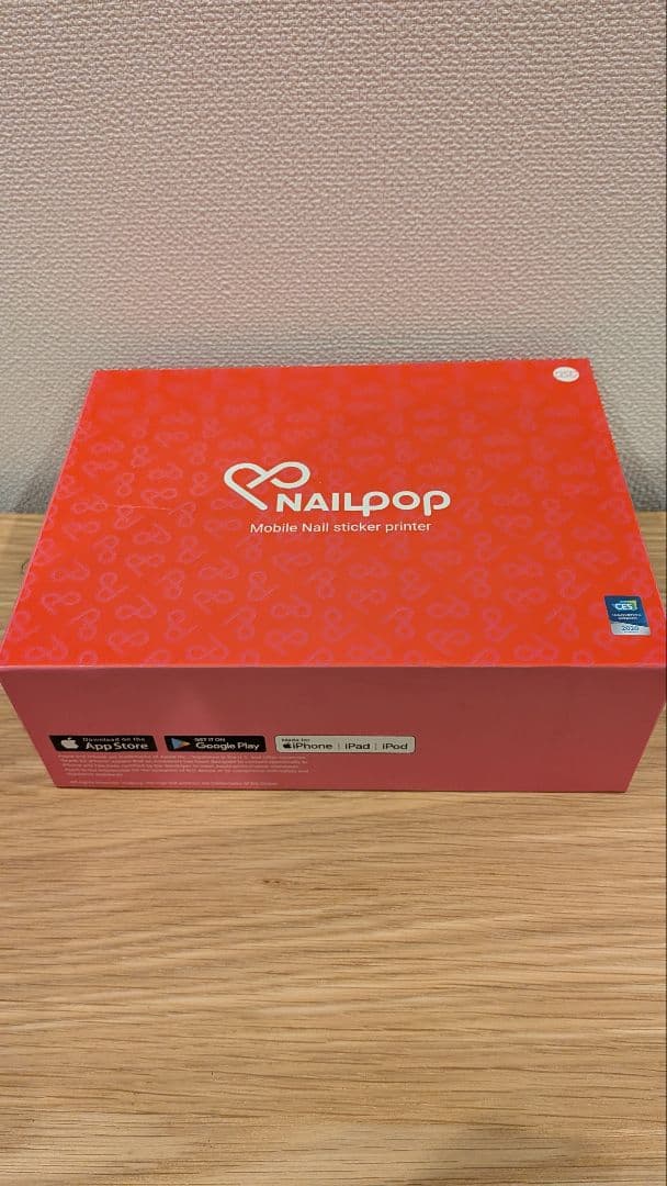 未使用NAILPOP ネイルシール ネイルプリンター　ネイルポップ　ステッカー