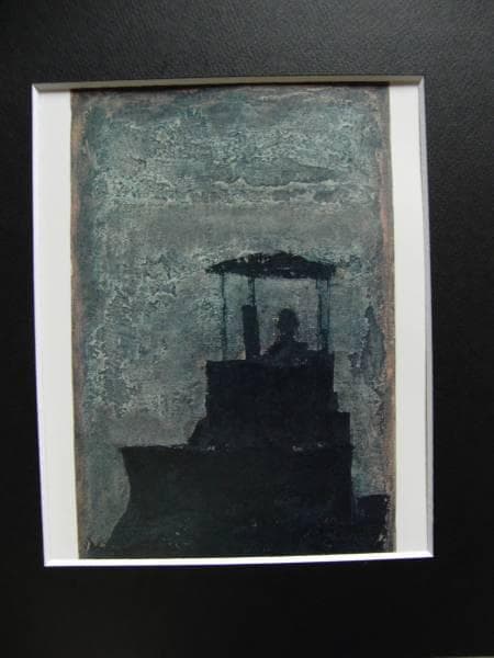 香月　泰男、聖地、希少な額装用画集より、美品、新品額装付