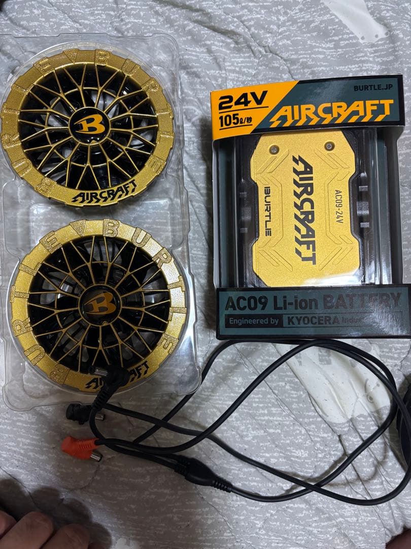 BURTLE AIRCRAFT 24V Li-ion バッテリー