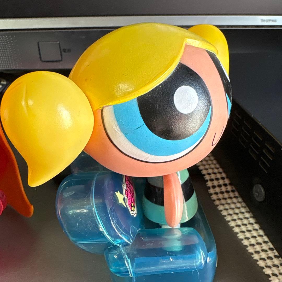 レア）パワーパフガールズ フィギュア 3体セット - メルカリ