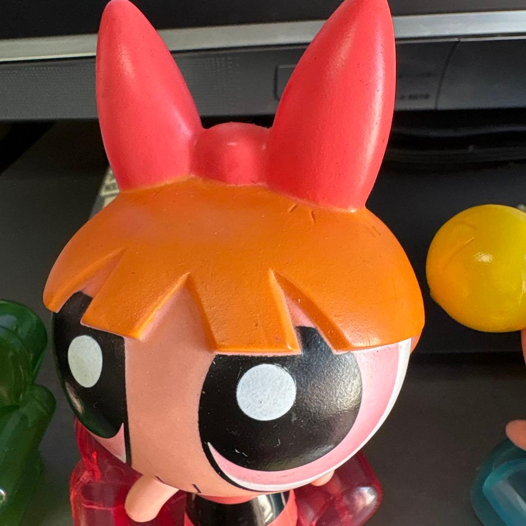 レア）パワーパフガールズ フィギュア 3体セット - メルカリ