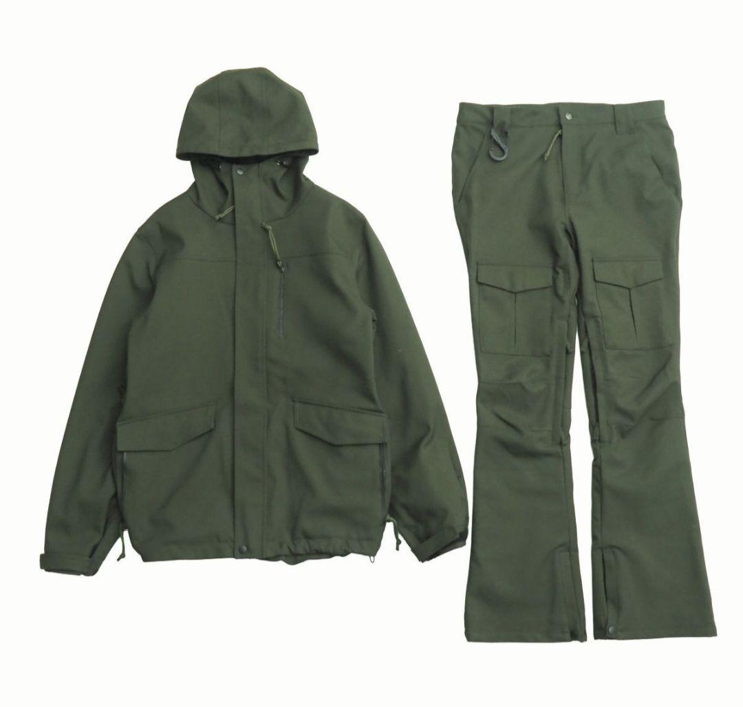 ハイマスマニア himass mania スノーボードウェア 上下 セットアップ ハイマニ展示会！ たくさん着た〜っ どれもシルエット良くてめっちゃ