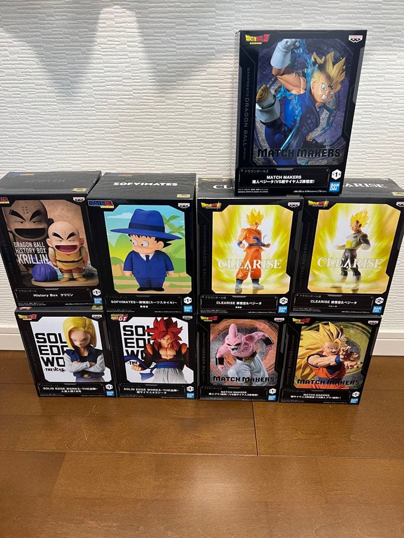 ドラゴンボール フィギュア まとめ売り　9体セット HISTORY BOX